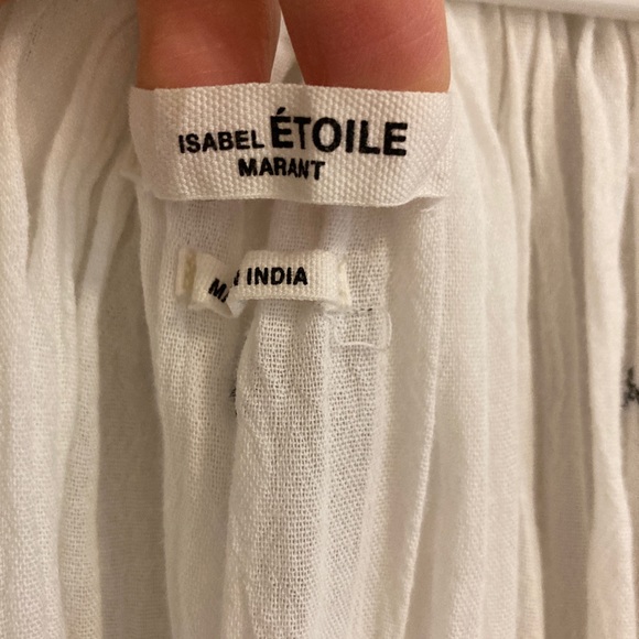 Isabel Marant Etoile Sleeveless Embroidered Top - Picture 4 of 7